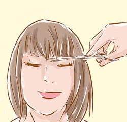 به دقت تمامی قسمت‌های مو را بررسی کنید