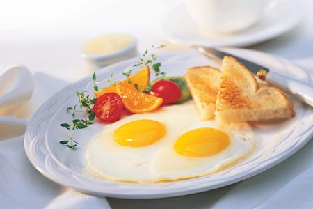 برای صبحانه تخم مرغ بخورید