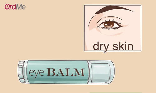 بالم چشم برای خشکی پوست