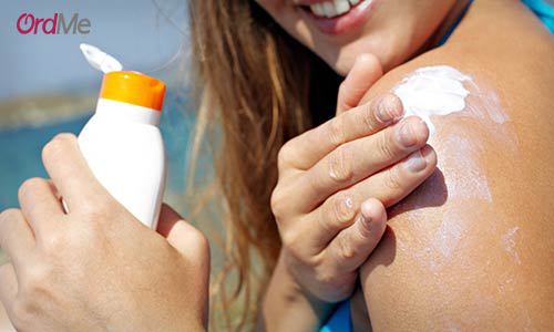بهترین روش استفاده از ضد آفتاب