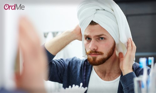 خشک کردن موها و بدن اصول حمام کردن 