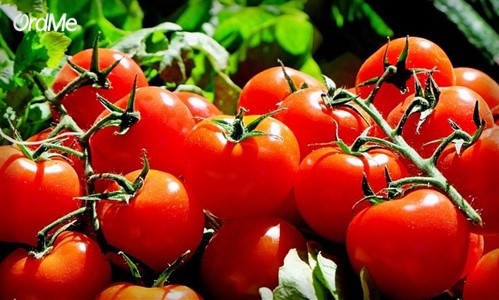 گوجه فرنگی برای رفع لکه های پوستی