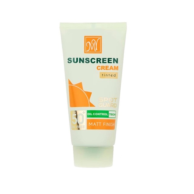 کرم ضد آفتاب اسپات گارد مات 4 کاره رنگی مناسب پوست چرب MY SPF50