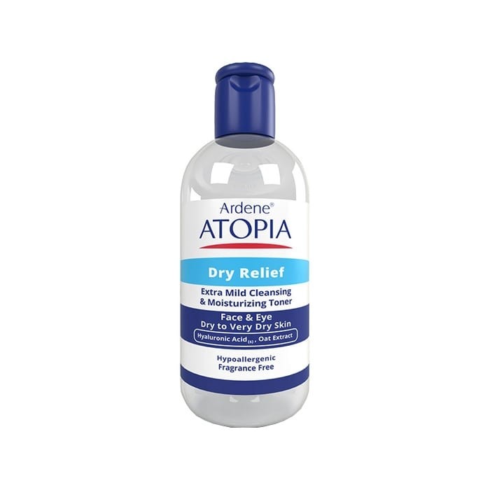 تونر مرطوب کننده بسیار ملایم صورت و دور چشم درای ریلیف Ardene ATOPIA