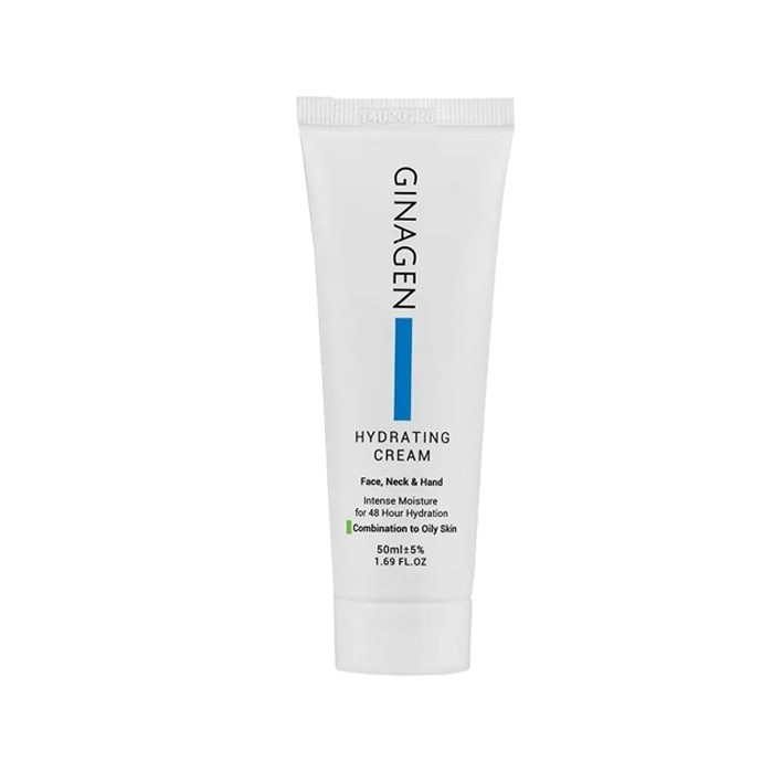 کرم آبرسان مناسب پوست چرب و مختلط GINAGEN