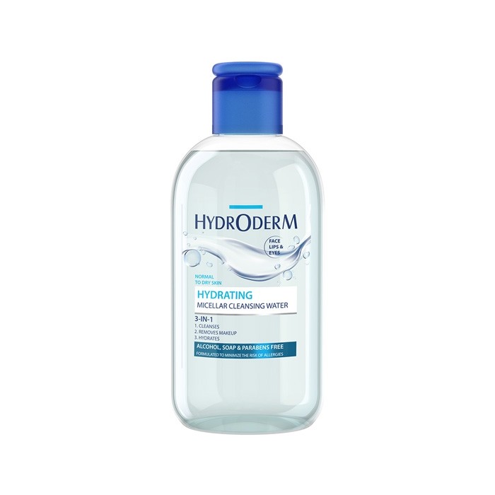 میسلار واتر آبرسان 3 در 1 مناسب پوست خشک HYDRODERM