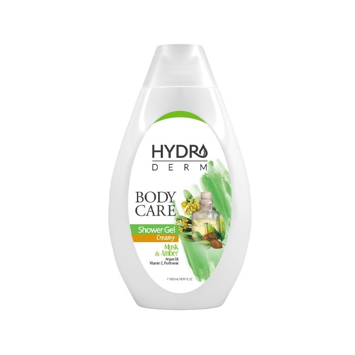 شامپو بدن کرمی مشک و عنبر HYDRODERM