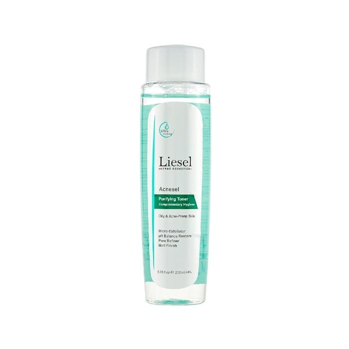 تونر پاکسازی کننده آکنه سل مناسب پوست چرب Liesel