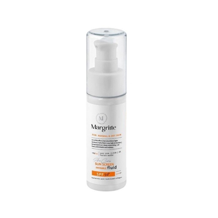 فلوئید ضد آفتاب بی رنگ پوست خشک و معمولی Margritte SPF50