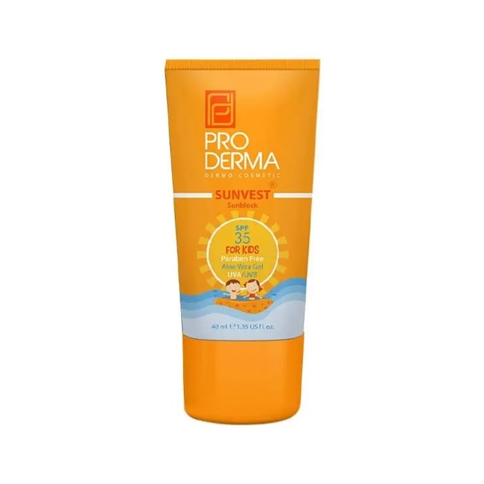 کرم ضد آفتاب فیزیکی کودک PRODERMA SPF35
