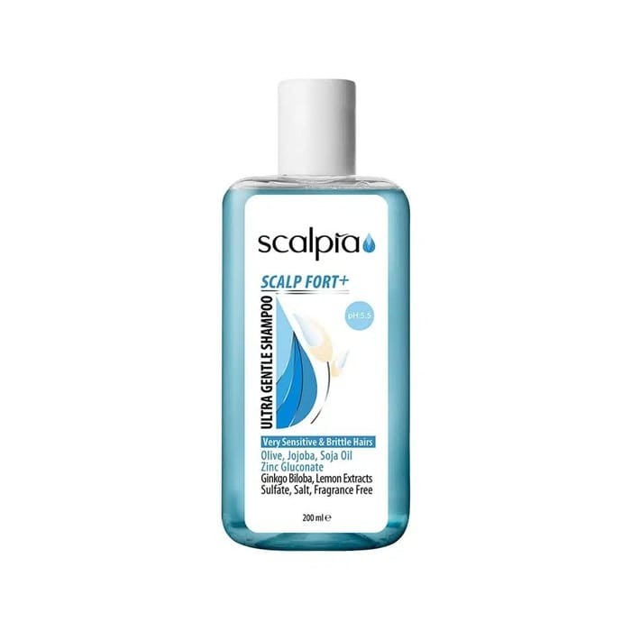 شامپو مناسب موهای حساس و شکننده و کراتینه Scalpia