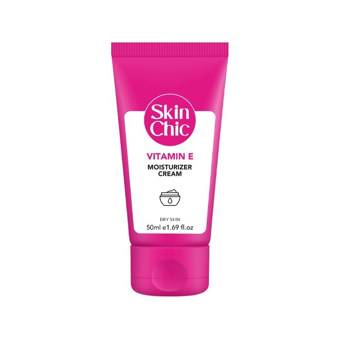 کرم مرطوب کننده ویتامین ای مناسب پوست خشک Skin Chic