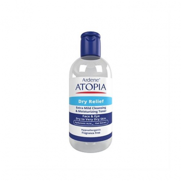 تونر مرطوب کننده بسیار ملایم صورت و دور چشم درای ریلیف Ardene ATOPIA