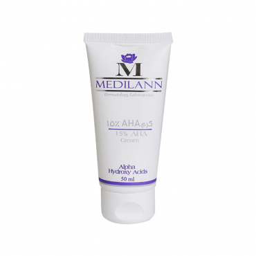 کرم لایه بردار آ اچ آ 15 درصد مناسب انواع پوست Medilann