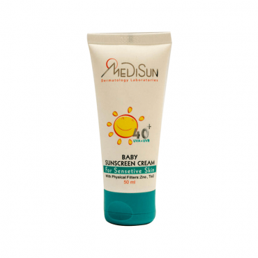 کرم ضد آفتاب کودک مناسب پوست حساس Medisun SPF40
