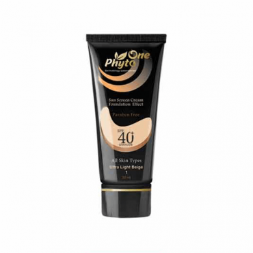 کرم ضد آفتاب بژ خیلی روشن مناسب انواع پوست با Phyto One SPF40
