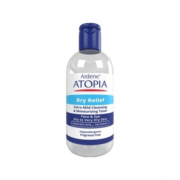 تونر مرطوب کننده بسیار ملایم صورت و دور چشم درای ریلیف Ardene ATOPIA