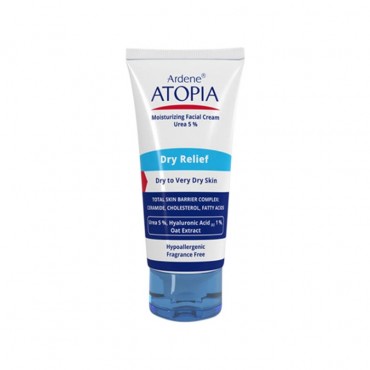 کرم مرطوب کننده قوی صورت اوره 5% درای ریلیف Ardene ATOPIA