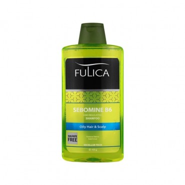 شامپو مخصوص موهای چرب حاوی سابال و ویتامین Fulica B6