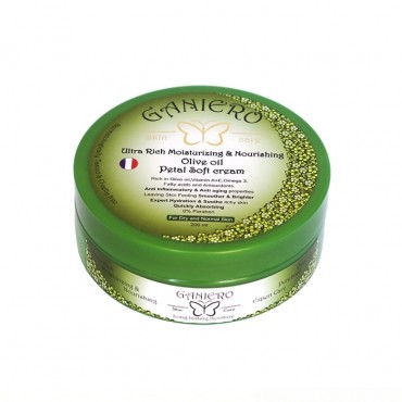 کرم مرطوب کننده حاوی روغن زیتون GANIERO 200ml