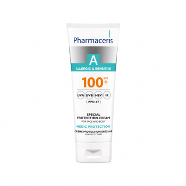کرم ضدآفتاب و محافظت کننده ویژه مدیک پروتکشن برای صورت و بدن با Pharmaceris SPF100