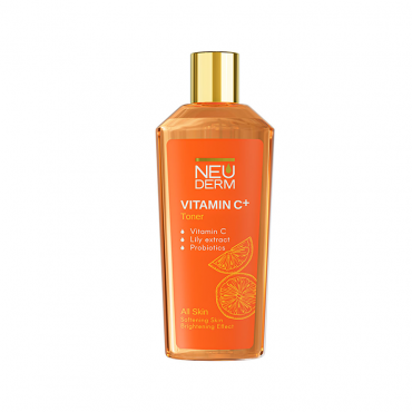 تونر انواع پوست ویتامین سی پلاس NEUDERM +C