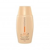 کرم ضد آفتاب رنگی پوست چرب شماره 02 Ginagen SPF50