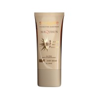 ضد آفتاب کرم پودری و پرایمری مکیسان Sunsafe SPF50