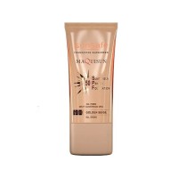 ضد آفتاب کرم پودری و پرایمری بژ طلایی مکیسان Sunsafe SPF50