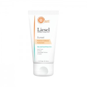 کرم ضد آفتاب بی رنگ سانسل مناسب پوست چرب و مستعد آکنه Liesel SPF50
