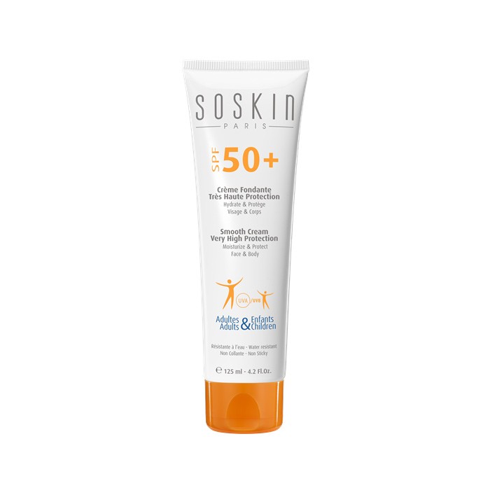 کرم ضد آفتاب و مرطوب کننده +SOSKIN SPF 50
