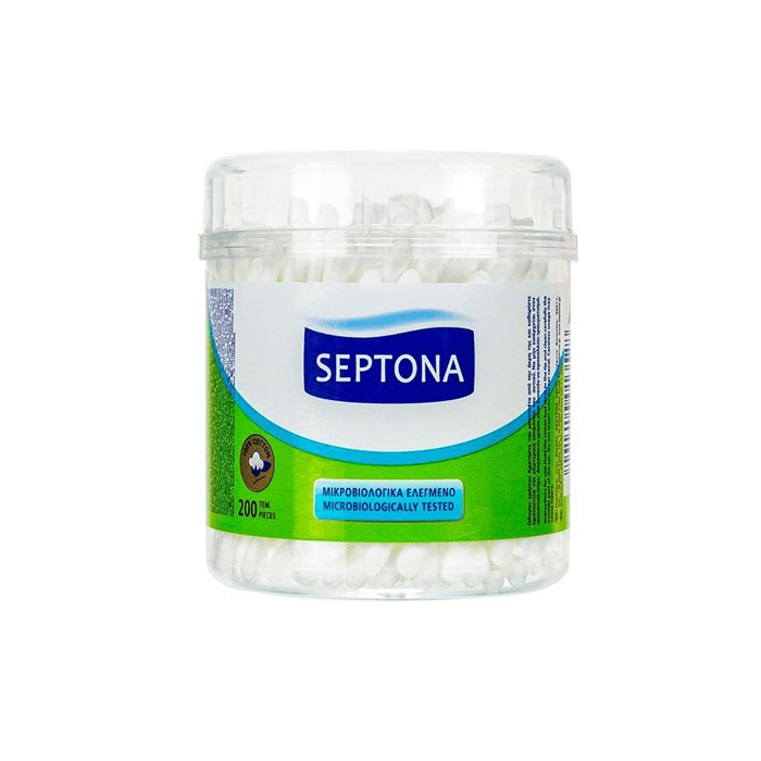 گوش پاک کن کریستال 200‌عددی Septona