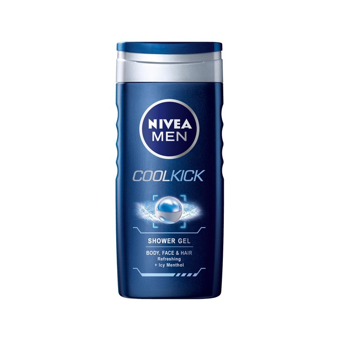 ژل شستشوی صورت، سر و بدن کول کیک آقایان NIVEA