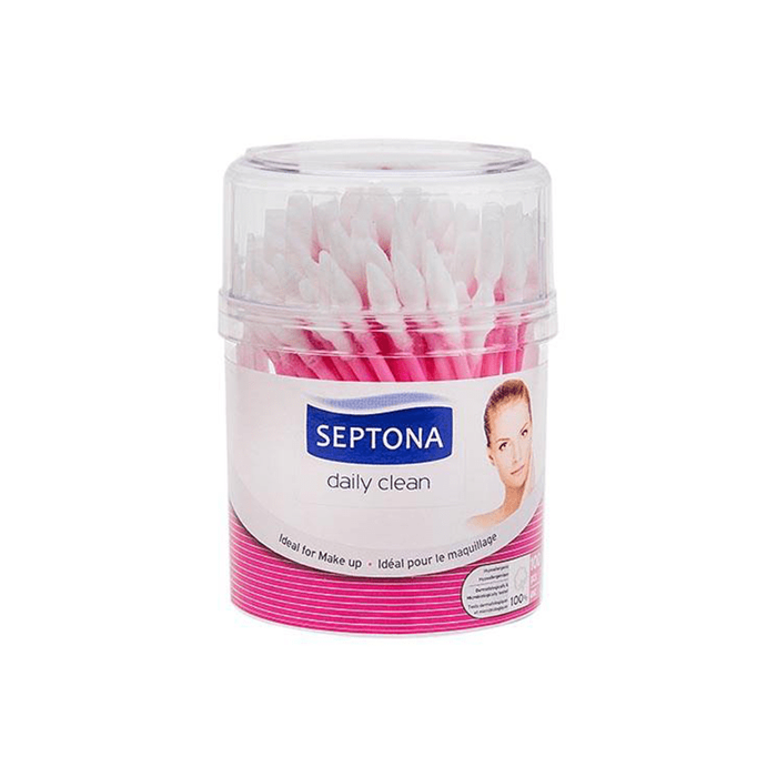 گوش پاک کن آرایشی بسته 100 عددی Septona