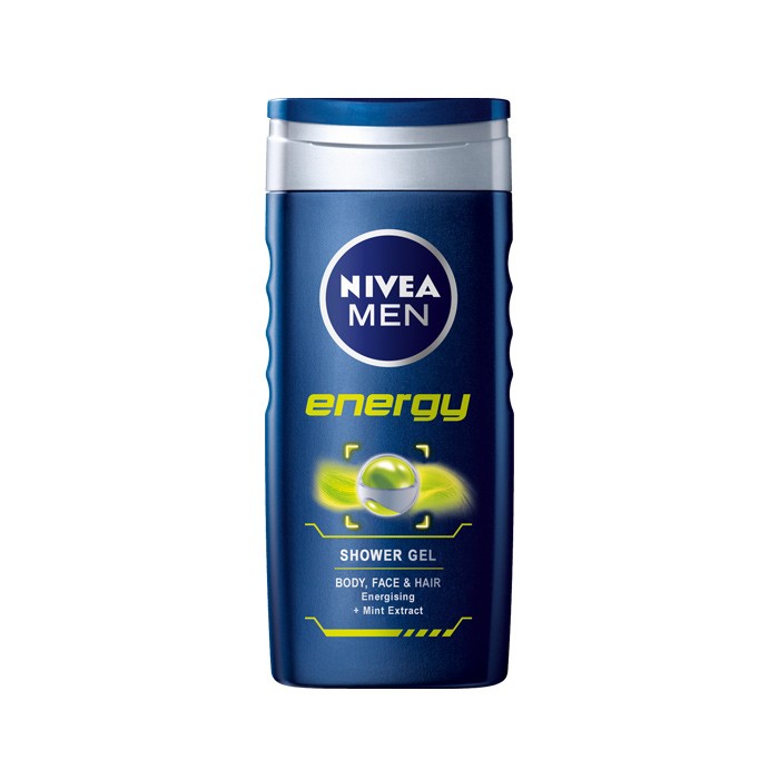 ژل شستشوی سر و بدن آقایان انرژی NIVEA