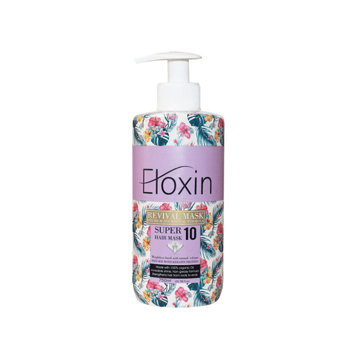 ماسک مو احیا کننده و مغذی کننده ده کاره Eloxin 750ml