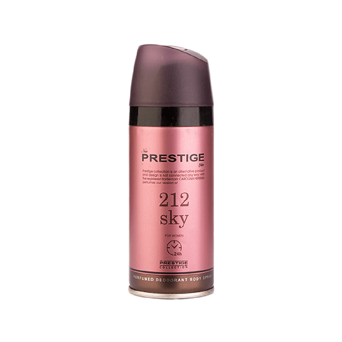 اسپری بدن زنانه اسکای 212 New Prestige Color