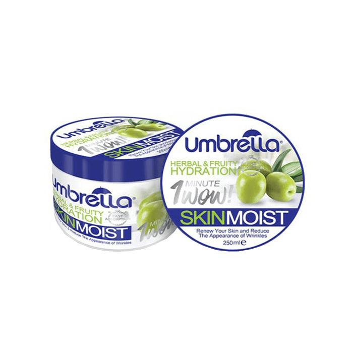 ژل کرم مرطوب کننده حاوی عصاره زیتون Umbrella 250ml