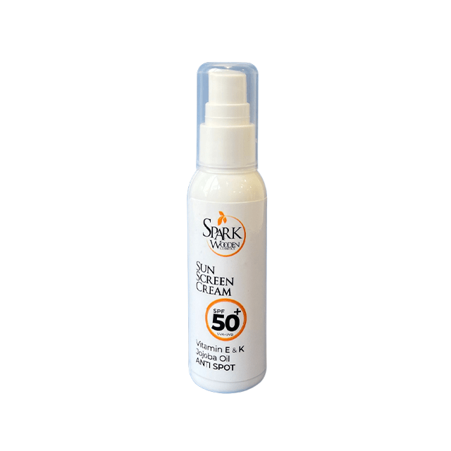 کرم ضد آفتاب و ضد لک +SPARK WOODEN SPF50
