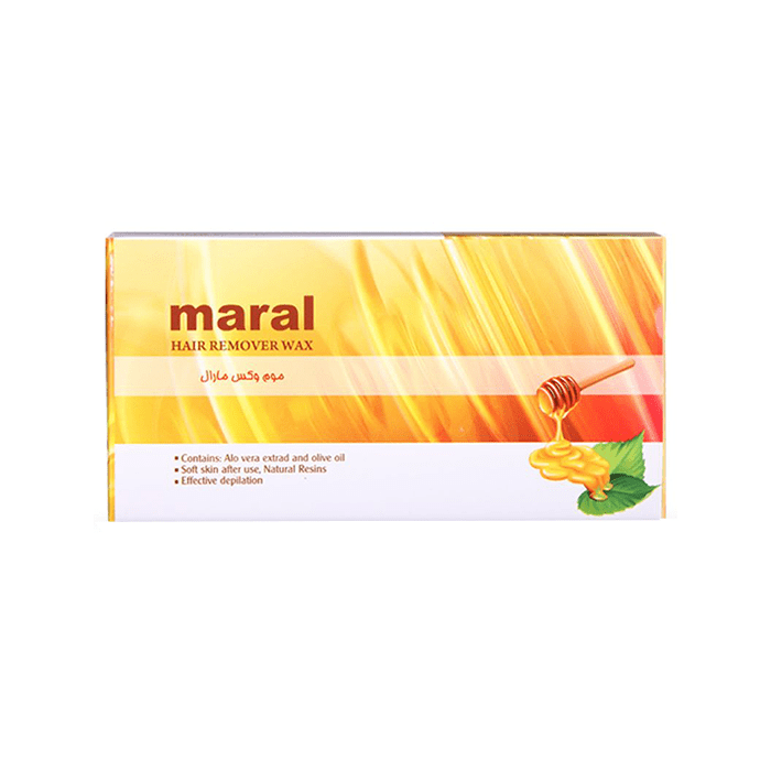 موم وکس عسلی MARAL 500gr