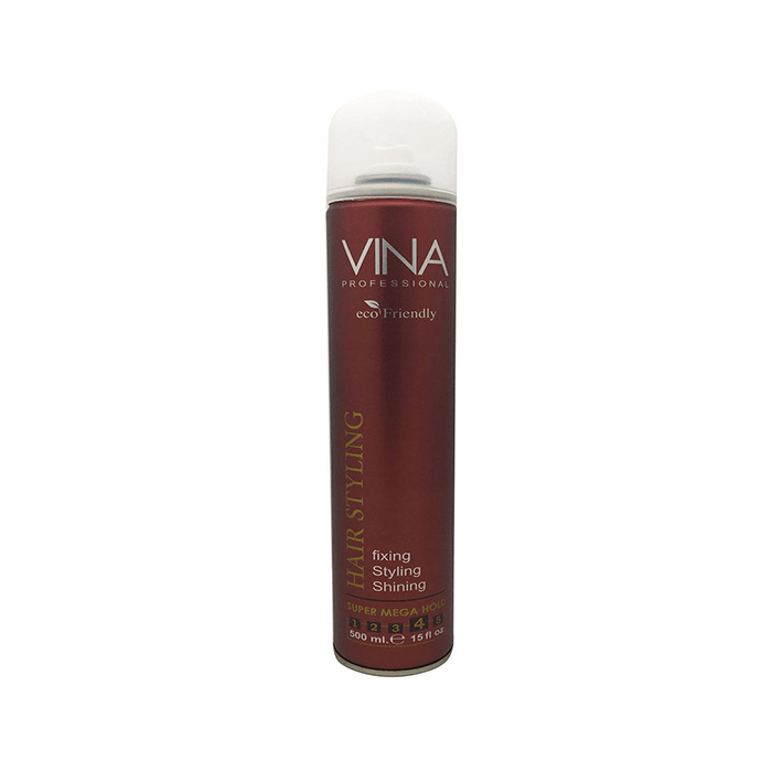 اسپری حالت دهنده مو سوپر مگا هولد شماره 4 VINA 500ml