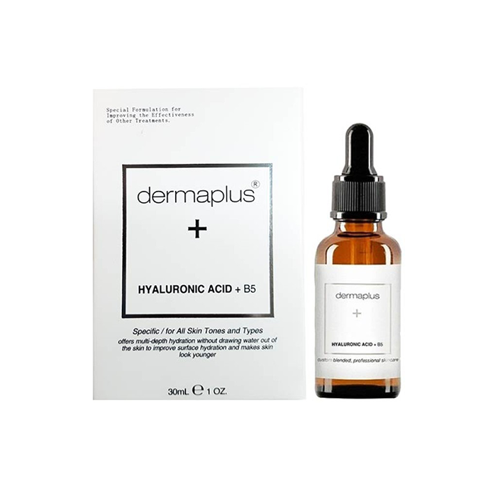 محلول رطوبت رسان هیالورونیک اسید و ب5 dermaplus