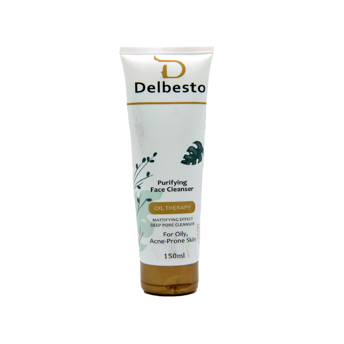 ژل پاک کننده پوست چرب Delbesto
