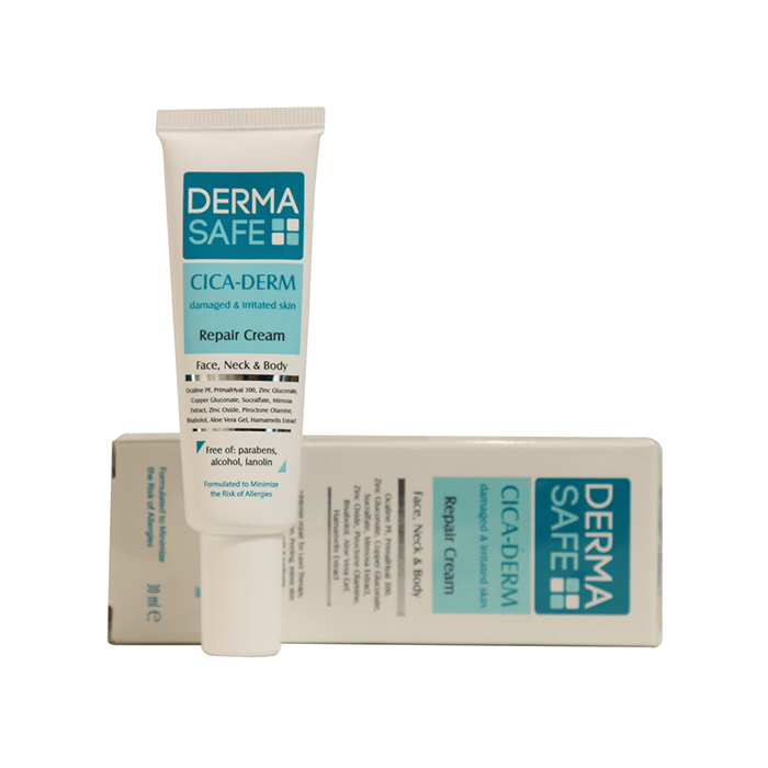 کرم بازسازی کننده پوست مناسب پوست های آسیب دیده و تحریک شده DERMASAFE