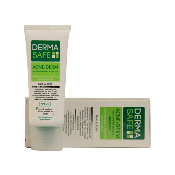 ژل مرطوب کننده فاقد چربی DERMASAFE