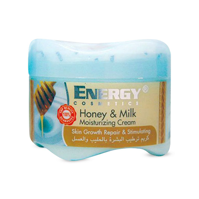 کرم مرطوب کننده حاوی عصاره شیر و عسل ENERGY