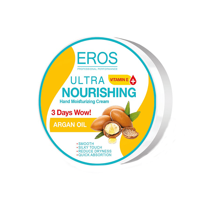 کرم مرطوب کننده دست و صورت روغن آرگان Eros