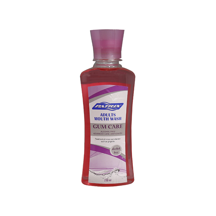 دهانشویه بزرگسالان بدون الکل Patrix 250ml