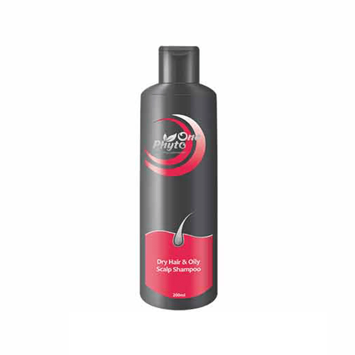 شامپو مناسب موی خشک و کف سر چرب Phyto one