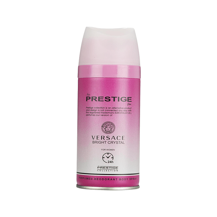 اسپری بدن زنانه ورساچه برایت کریستال New Prestige Color